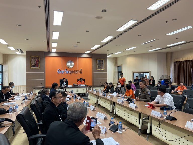 พ.ต.ท.ปราบดา สุขสุนทรีย์ สว.ส.ทท.ฯ เข้าร่วมปรุะชุม คณะกรรมาธิการการท่องเที่ยววุฒิสภา เนื่องในโอกาสเดินทางศึกษาดูงานด้านการท่องเที่ยวในพื้นที่จังหวัดอุดรธานี